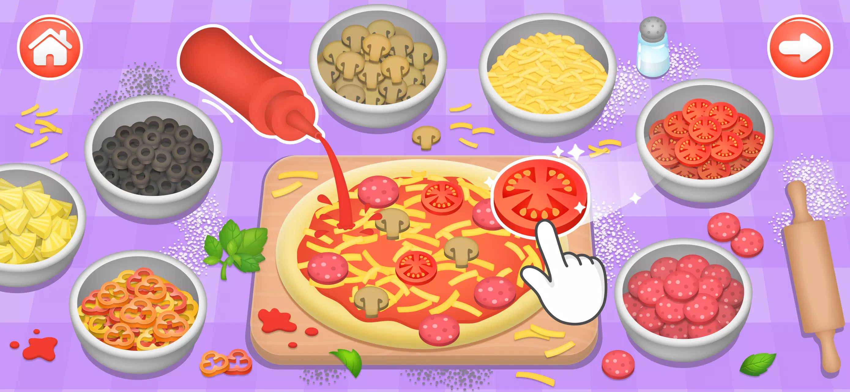 Kids Cooking Games Captura de pantalla 0