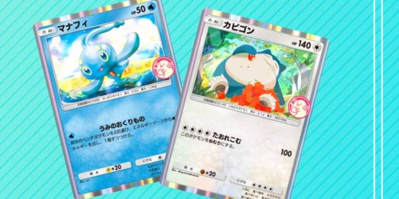 Ang pinakabagong Pokémon TCG Pocket \ 's pinakabagong Wonder Pick Event ay nagtatampok ng manaphy at snorlax