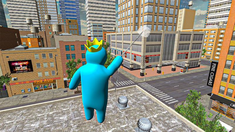 Rainbow Rope Hero Friends 3D Screenshot 0