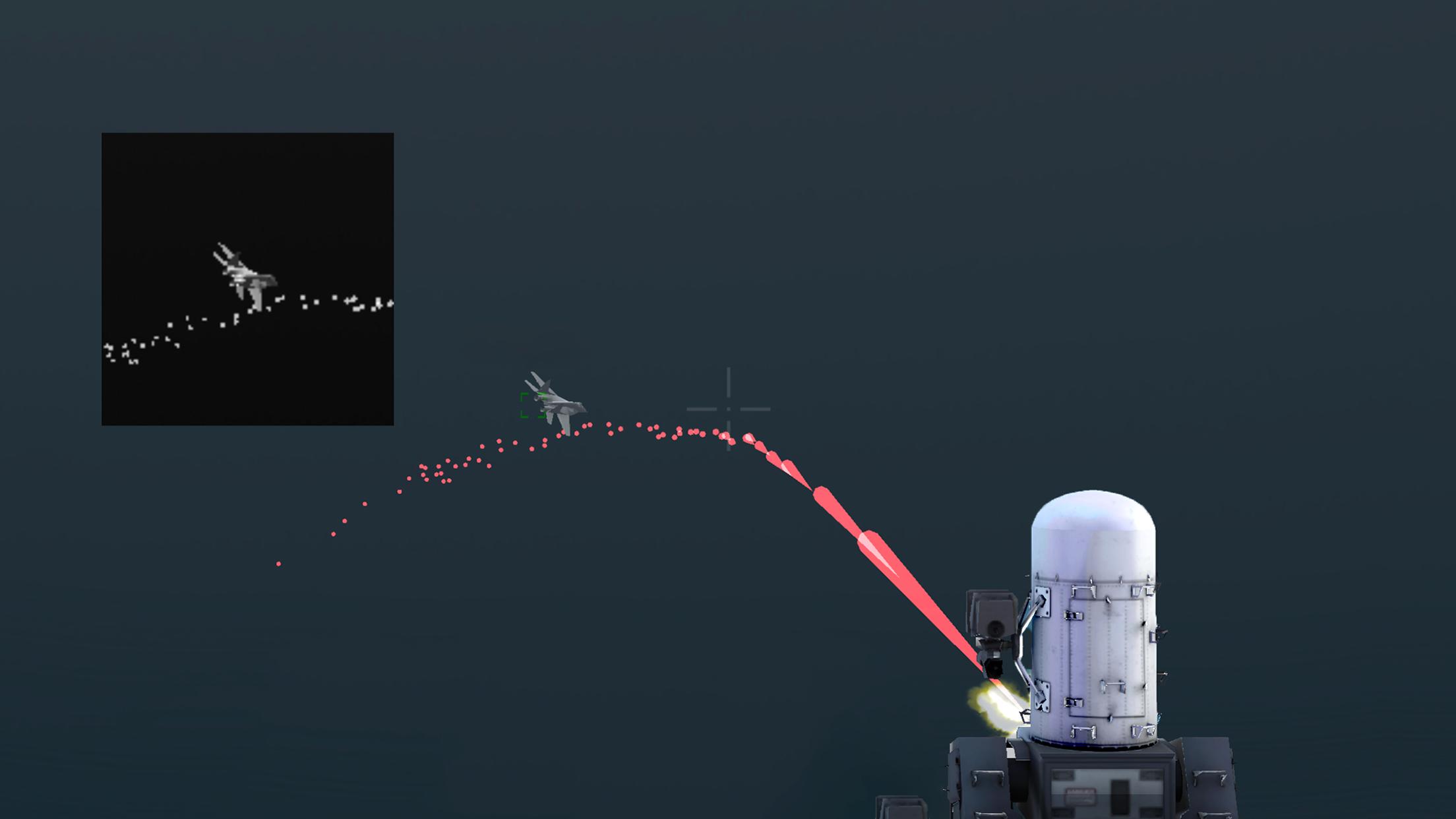 C-RAM CIWS simulator Screenshot 3