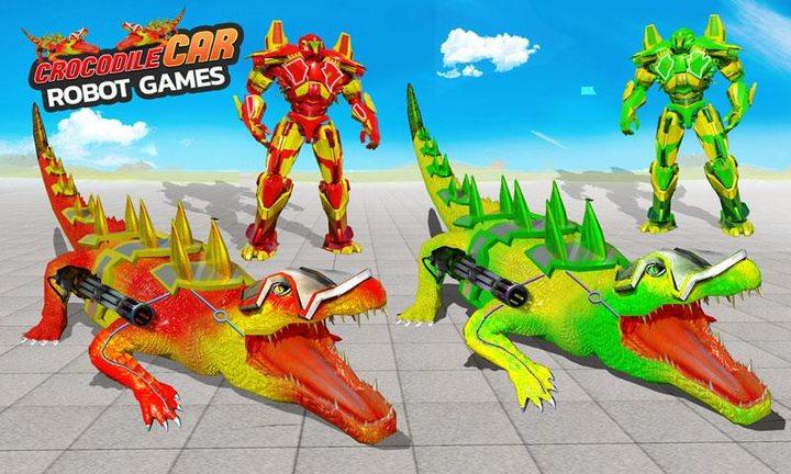 Robot Game Transform Crocodile Ekran Görüntüsü 3