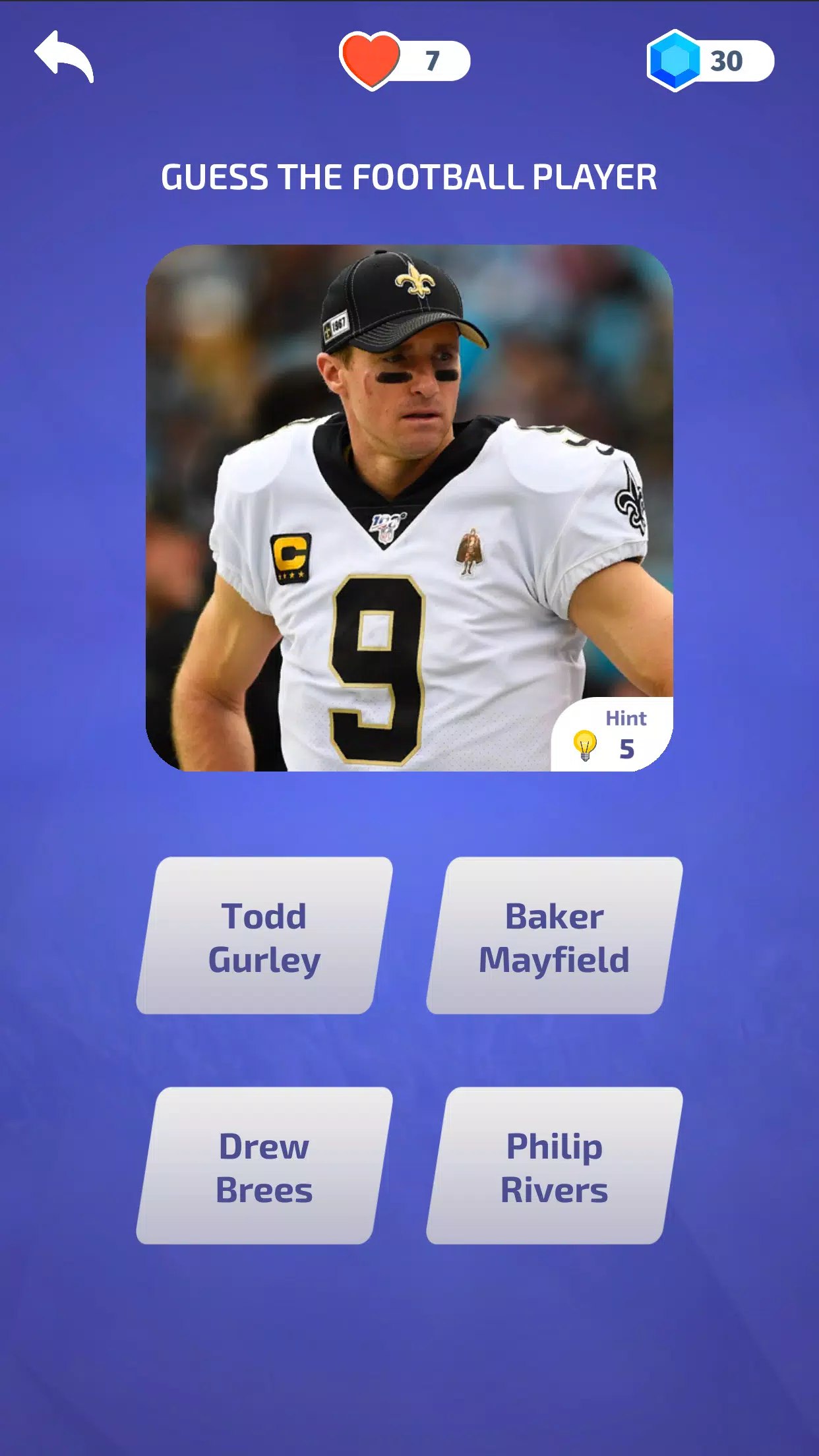 American Football - Quiz স্ক্রিনশট 0