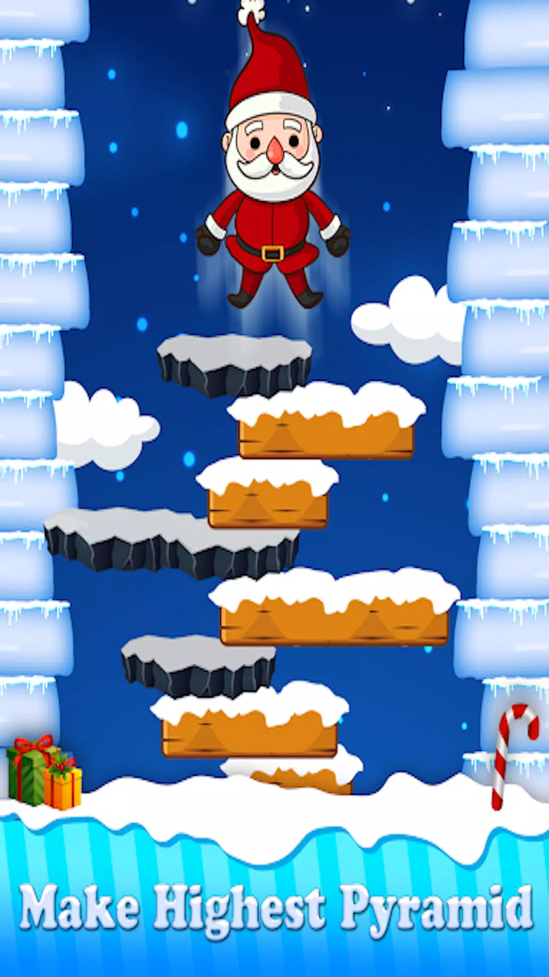 Christmas Game Santa Jump 2024 Ekran Görüntüsü 2