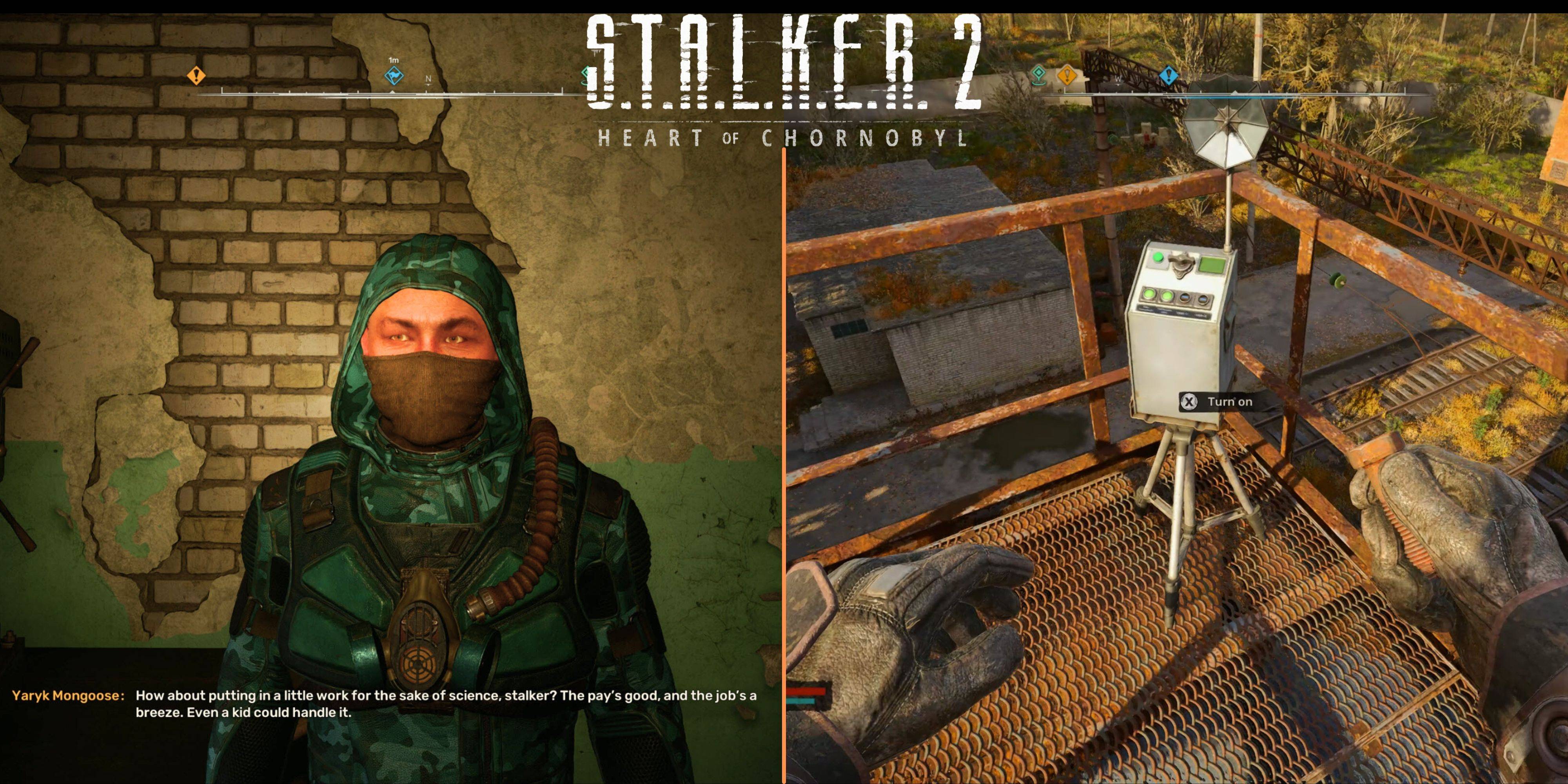 Stalker 2: Science의 비밀을 풀어보세요 Side 퀘스트 가이드