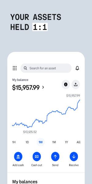 Coinbase: Buy Bitcoin & Ether Скриншот 1