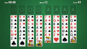 FreeCell Solitaire - Card Pro Screenshot 1