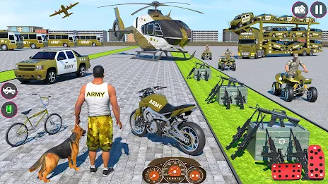 Army Car Truck Transport Games應用截圖第0張