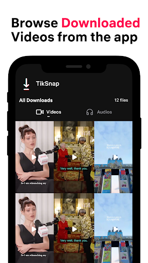 TikSnap: Downloader for TikTok 스크린샷 3