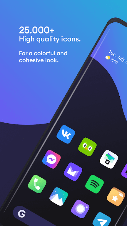 Borealis – Icon Pack Mod स्क्रीनशॉट 0