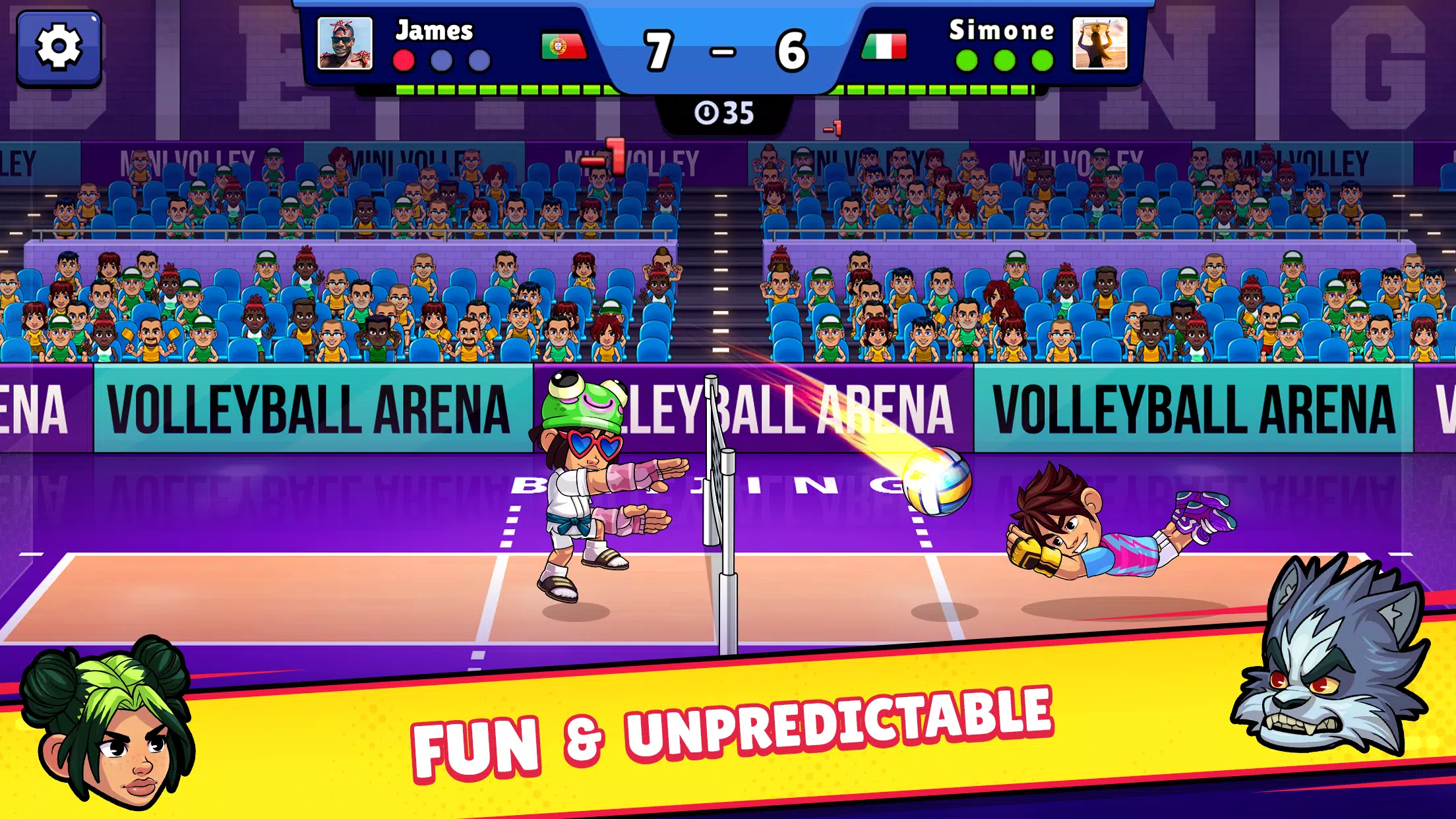 Volleyball Arena Screenshot 1