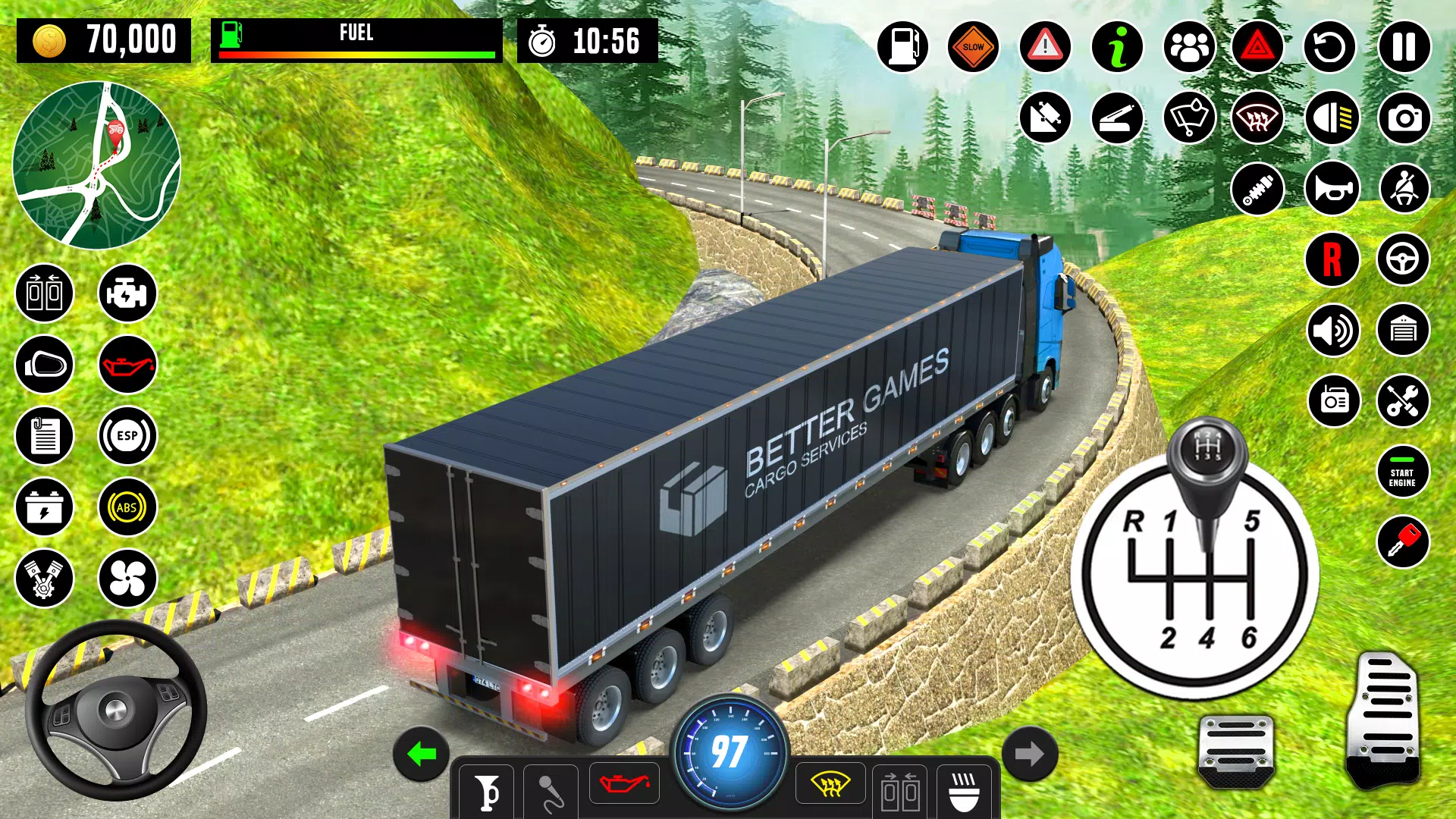 Truck Games - Driving School Captura de pantalla 2