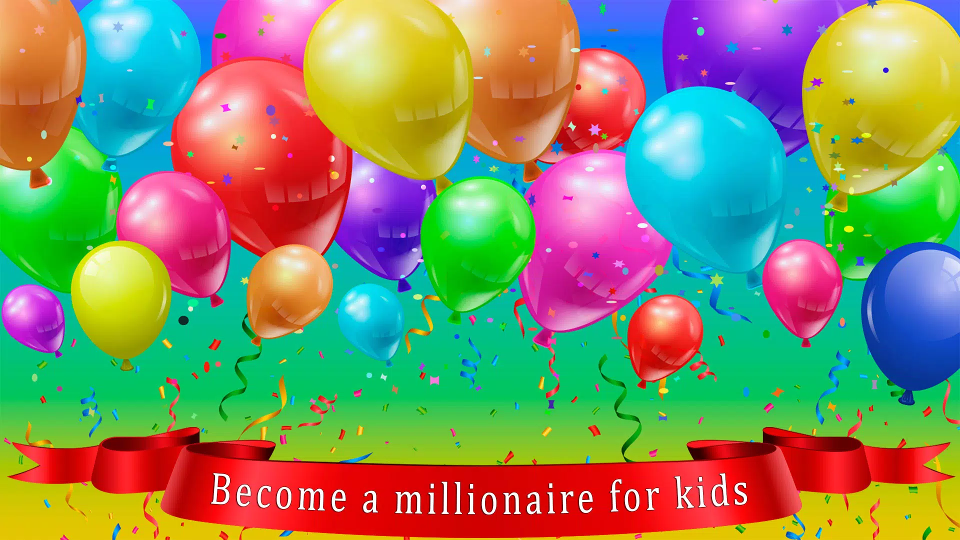 Kids Quiz Games: Millionaire Capture d'écran 0