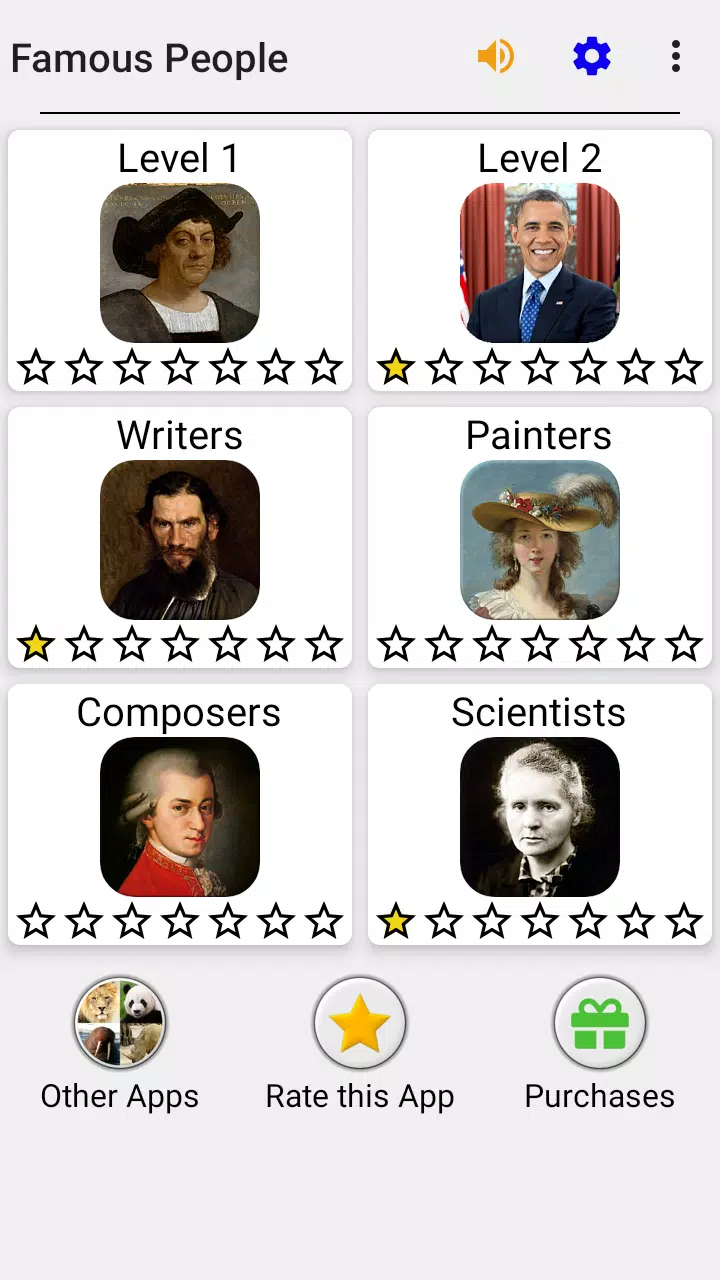 Famous People スクリーンショット 2