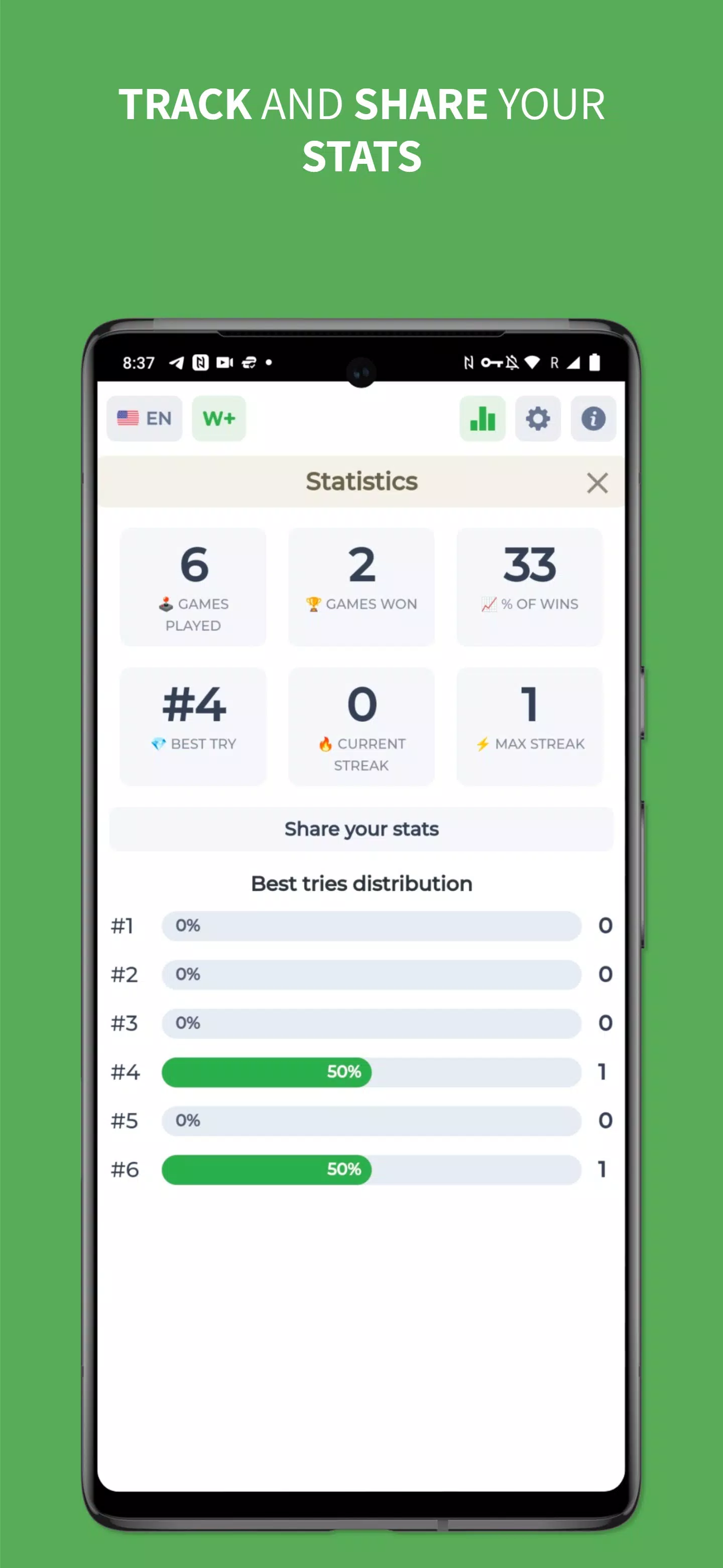 Wordy - Word Puzzle Game應用截圖第3張
