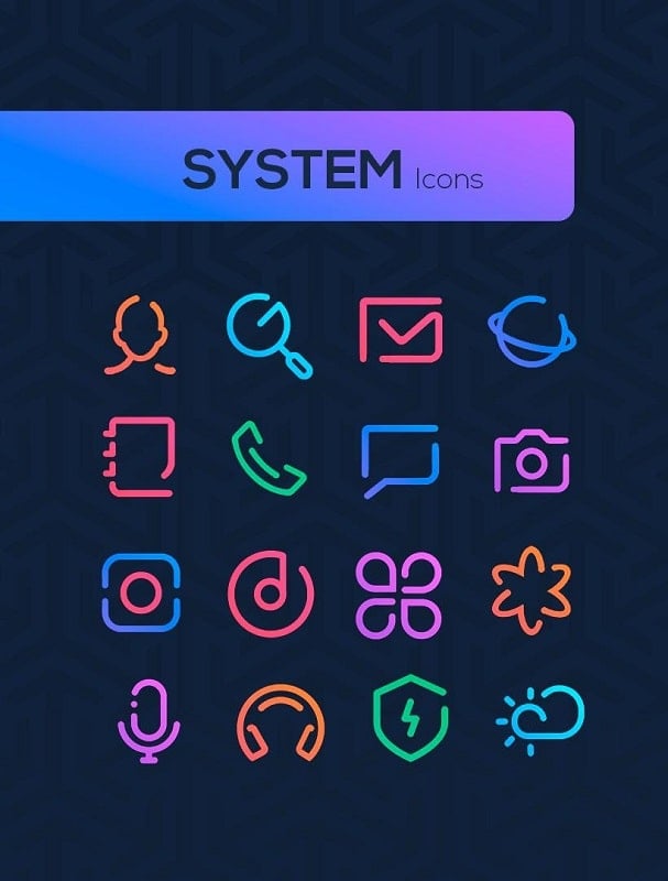 Linebit – Icon Pack Ekran Görüntüsü 2