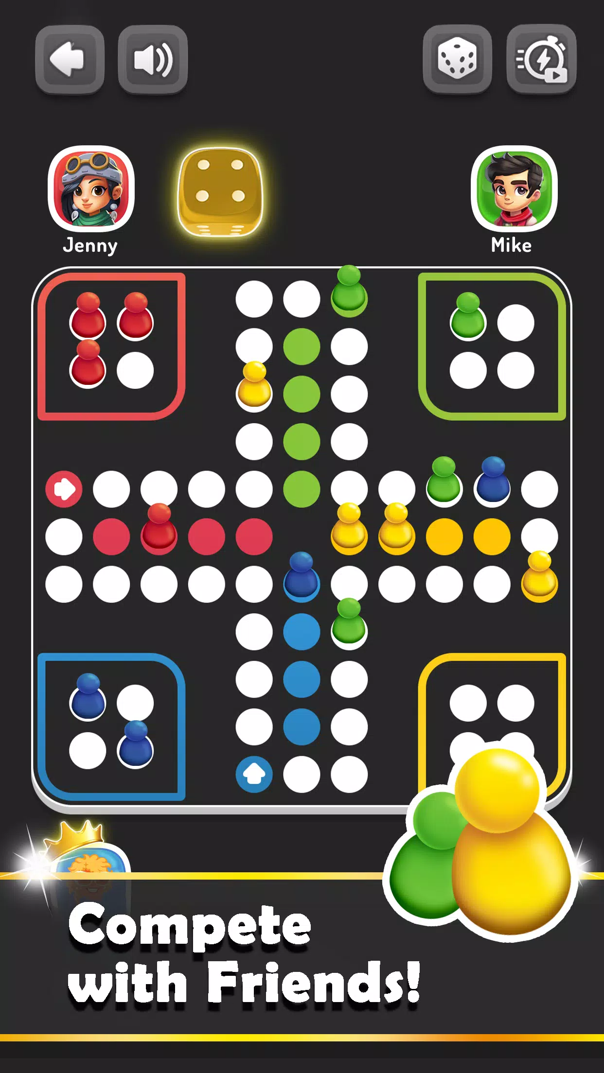 Ludo Trouble应用截图第0张