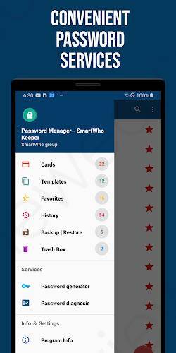 Smart Password Manager Tangkapan skrin 3