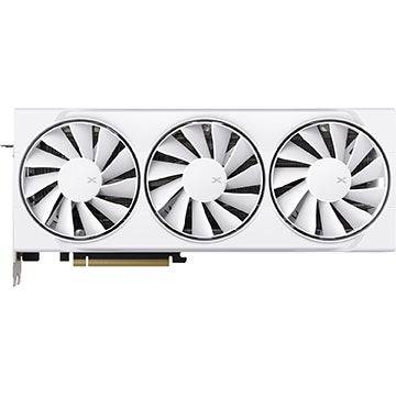 XFX Swift AMD Radeon RX 9070 OC အဖြူရောင်ဂရပ်ဖစ်ကဒ်