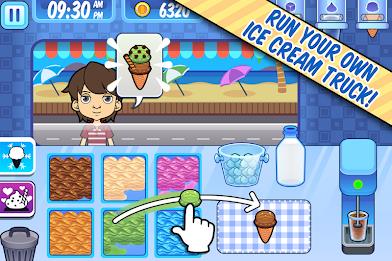 My Ice Cream Truck: Food Game Captura de pantalla 1