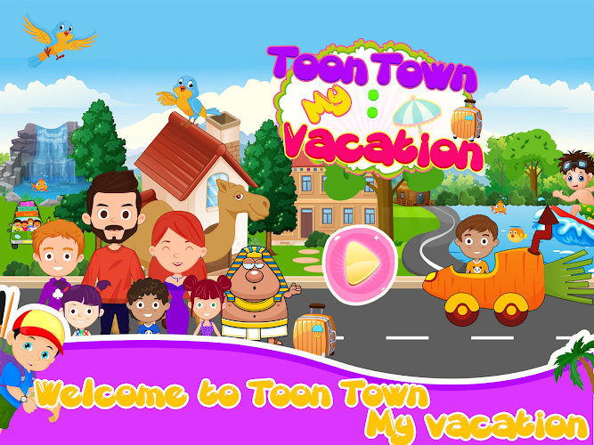 Toon Town: Vacation Capture d'écran 0