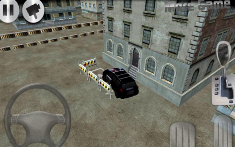 3D police car parking スクリーンショット 0