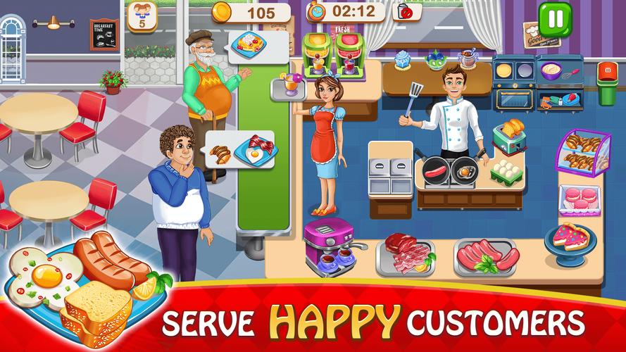 Master Chef Kitchen Games Cook Tangkapan skrin 0