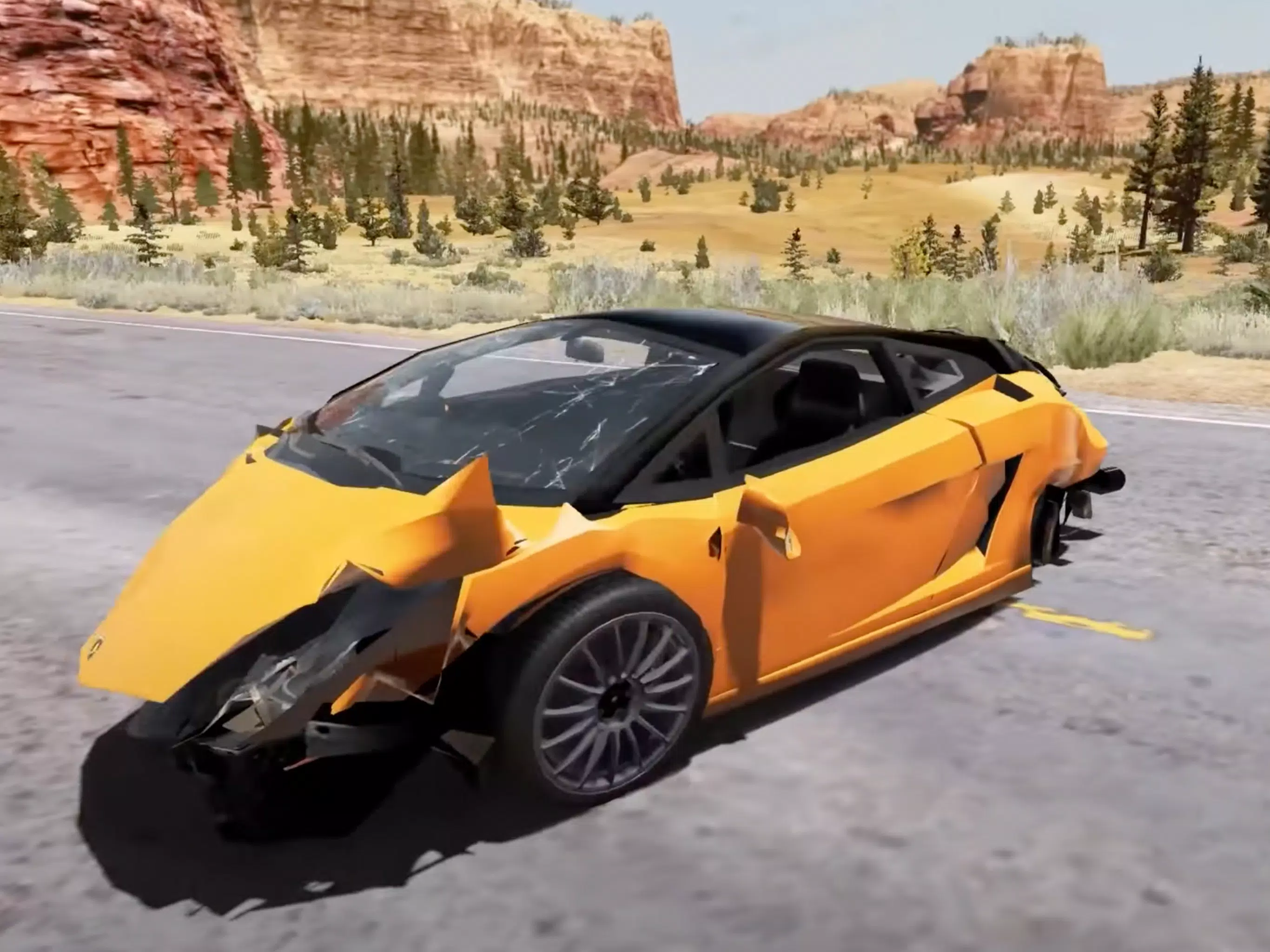 Realistic Crash 3D Capture d'écran 3