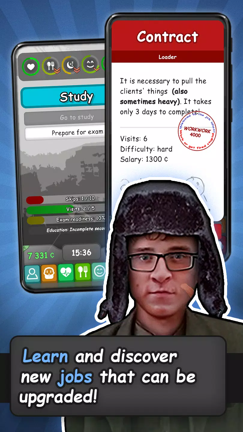 Homeless: Life Simulator 스크린샷 2