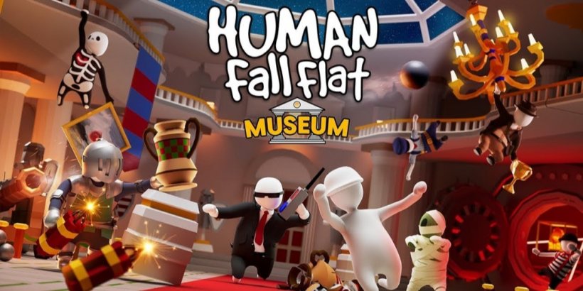 Преодолевайте музейные препятствия в квесте «Новая выставка Human Fall Flat»