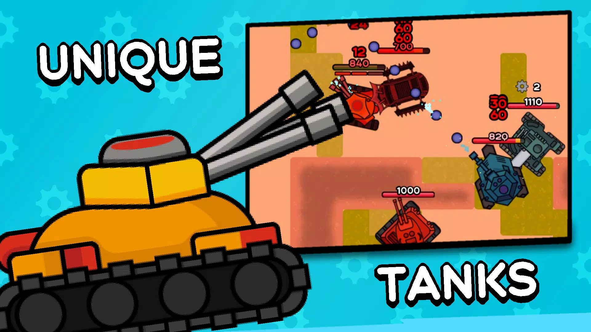 Tanks: Battle for survival Captura de pantalla 2