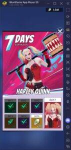 DC: Dark Legion ™ - sblocca l'eroe mitico gratuito Harley Quinn