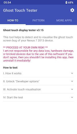 Ghost Touch Tester Screenshot 0