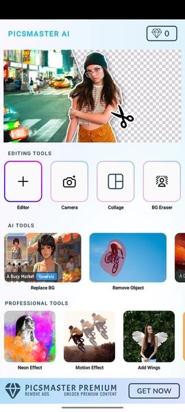 PicsMaster Photo Editor Pro Screenshot 0