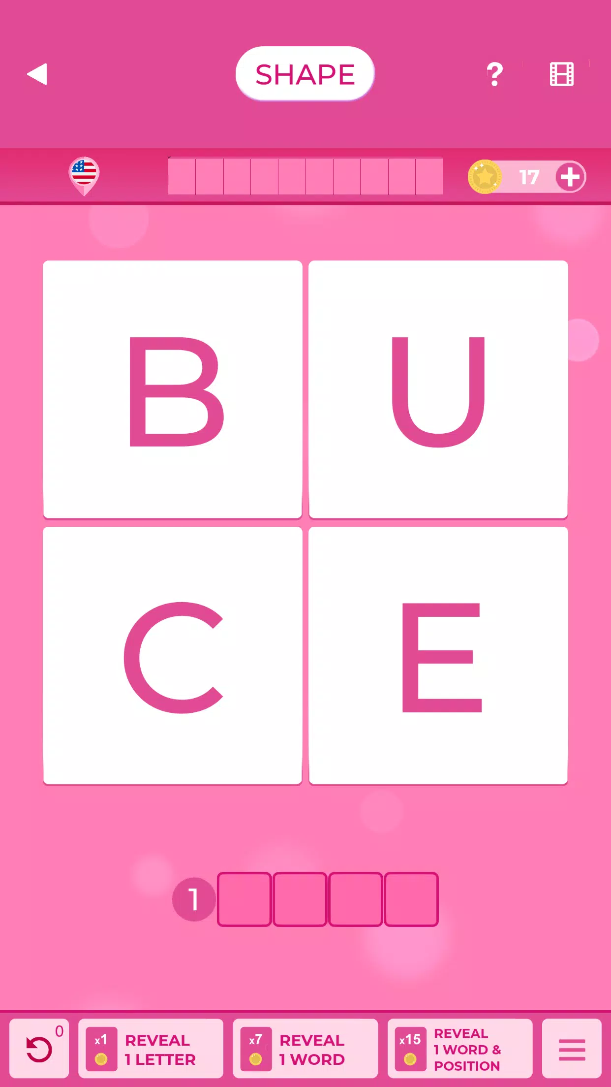 PINK WORD BRAIN Скриншот 3