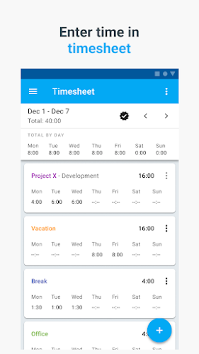 Clockify — Time Tracker應用截圖第3張