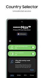 Samsung Max VPN & Data Saver Скриншот 2