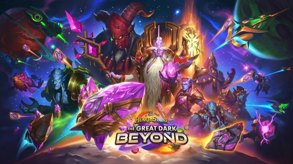 ¡Hearthstone está dejando caer su próxima expansión, The Great Dark Beyond, pronto!