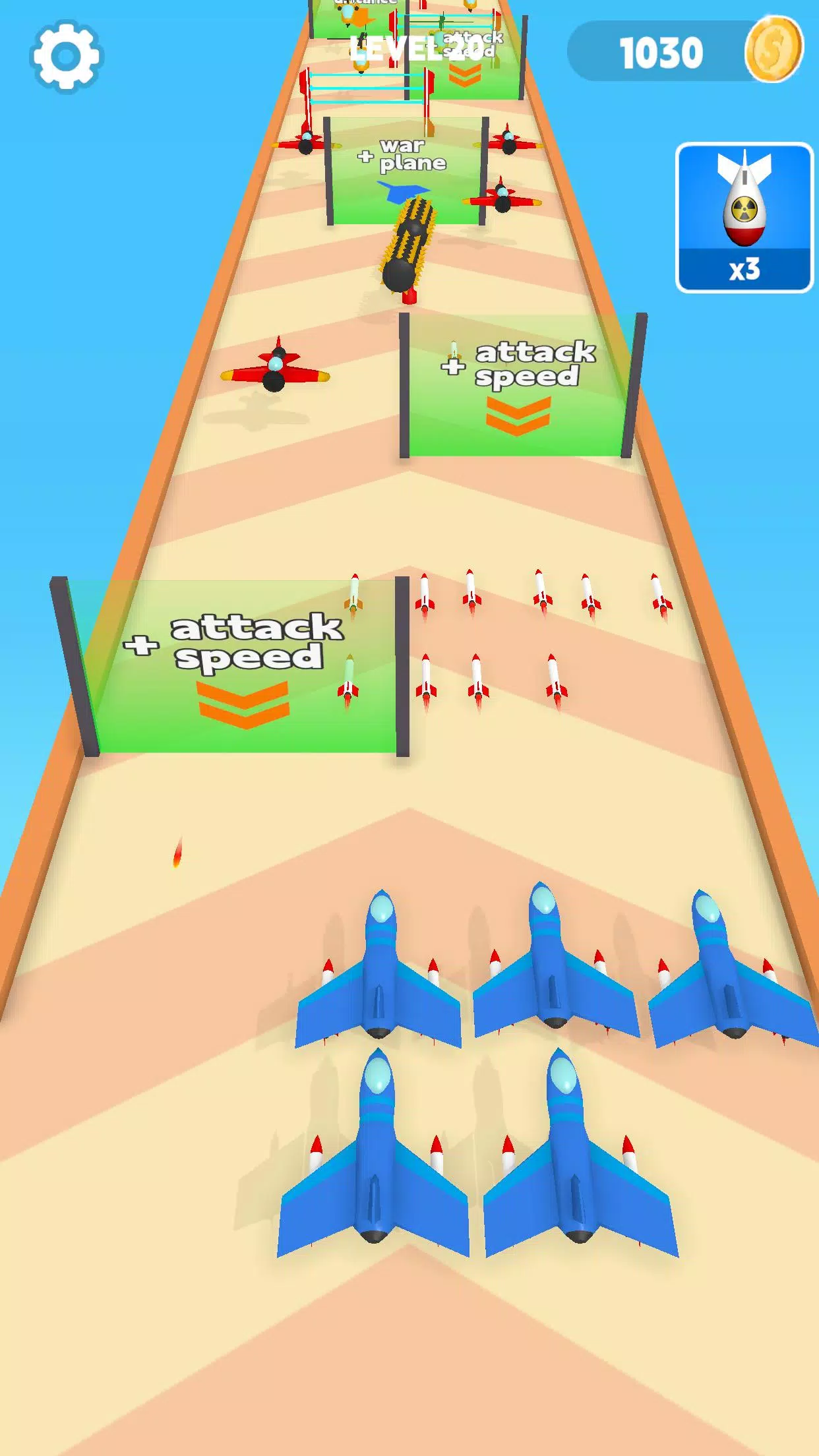 Warplane VS Tank:Shooting Game Screenshot 3