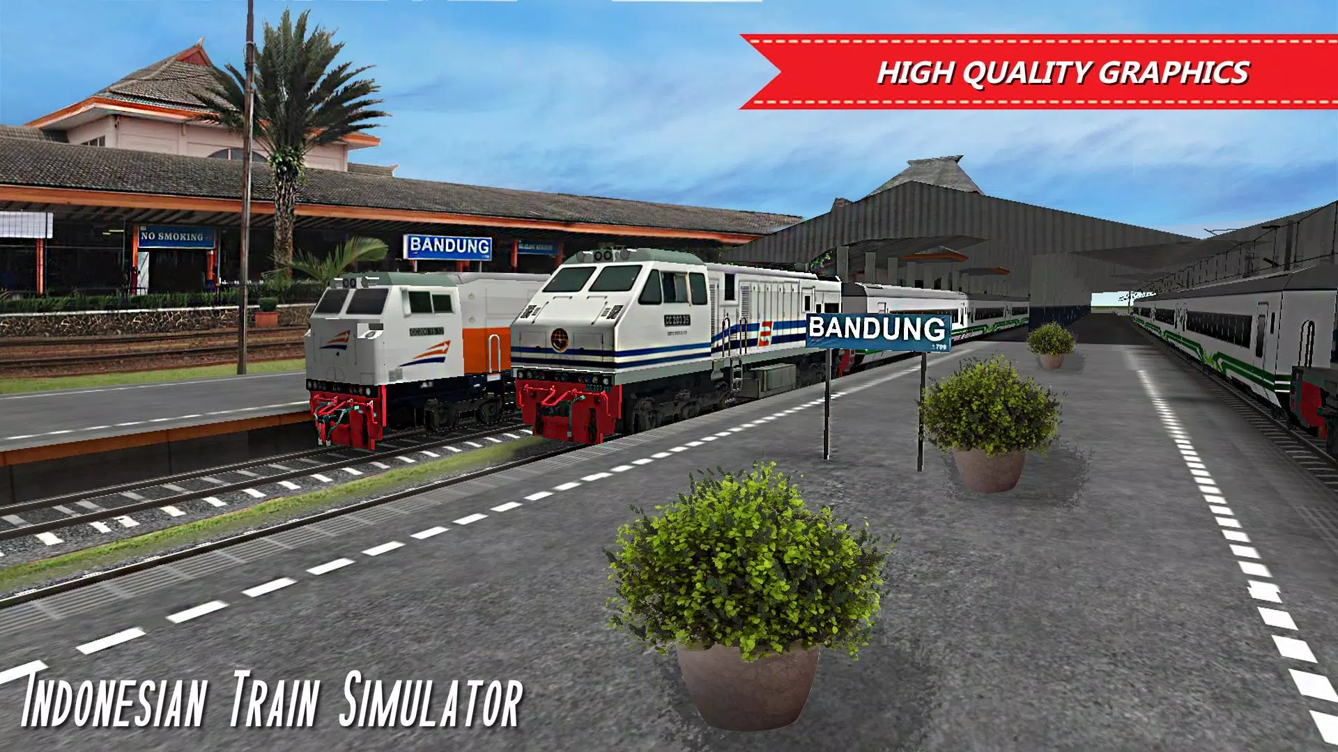 Indonesian Train Sim: Game Capture d'écran 1