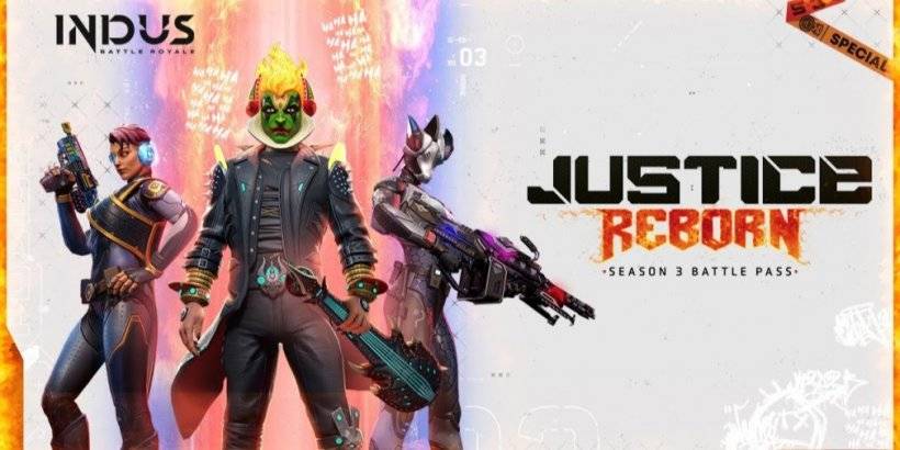 Indus Battle Royale anuncia uma terceira temporada com um novo personagem e armas