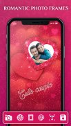 Romantic Photo Editor - Frames Capture d'écran 2