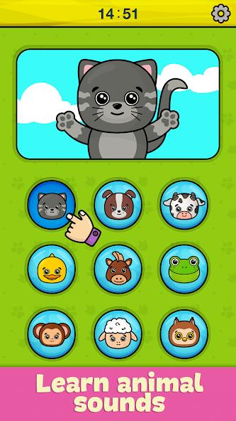 Bimi Boo Baby Phone for Kids Mod Screenshot 1