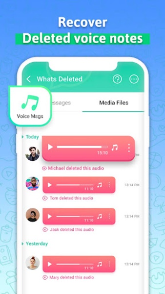 Recover Deleted Messages - WA Screenshot 2