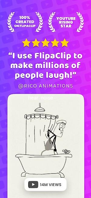 Android के लिए flipaclip mod apk