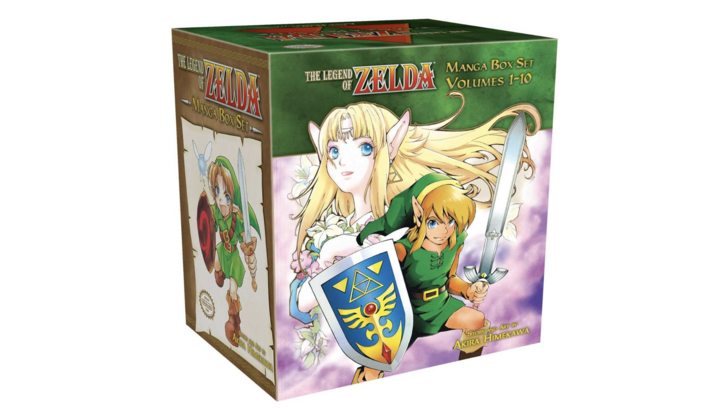 Zelda Manga Box ustawiona w sprzedaży przed echesem wydania Wisdom