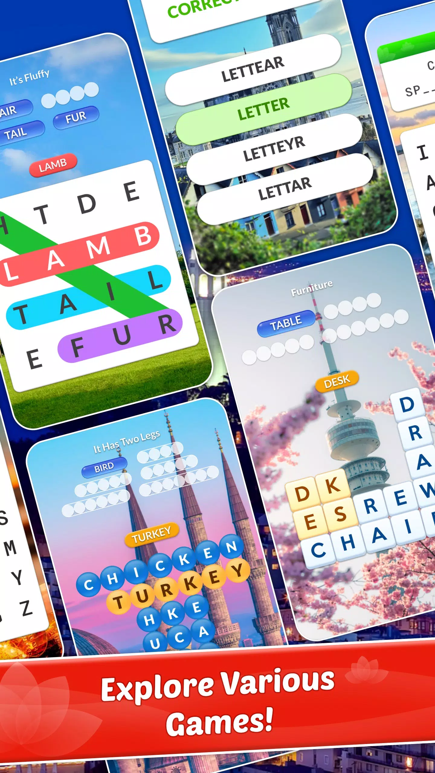 Word Town: Find Words & Crush! Captura de pantalla 3