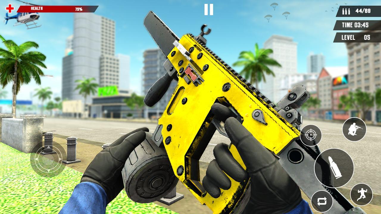 US Police Free Fire - Free Action Game Screenshot 3