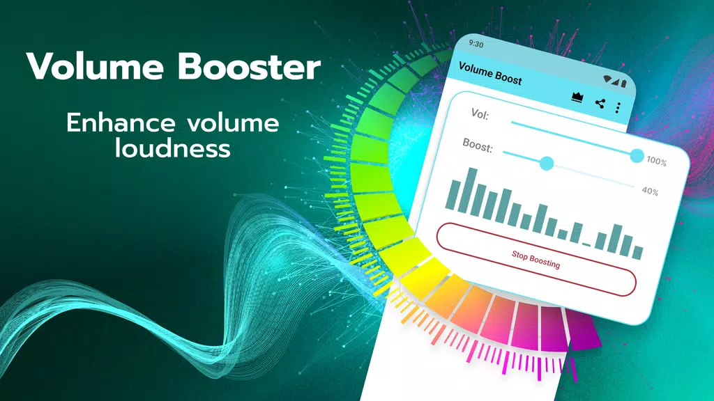 Schermata Volume Booster for Android 0