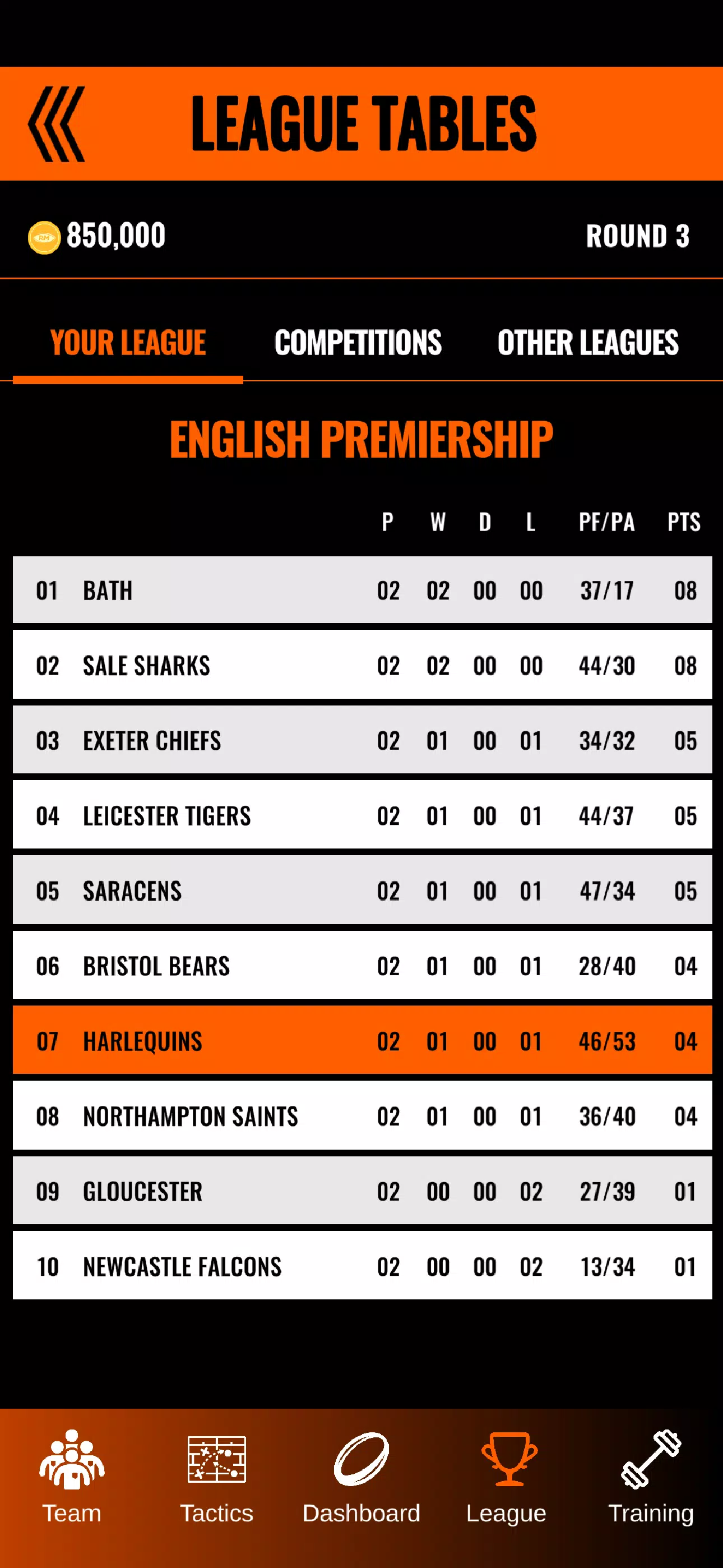 Rugby Manager 25 스크린샷 3