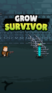 Grow Survivor : Idle Clicker Schermafbeelding 0